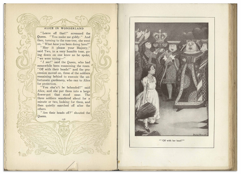 Illustrated 1901 Edition of ''Alice's Adventures in Wonderland'' by Lewis Carroll